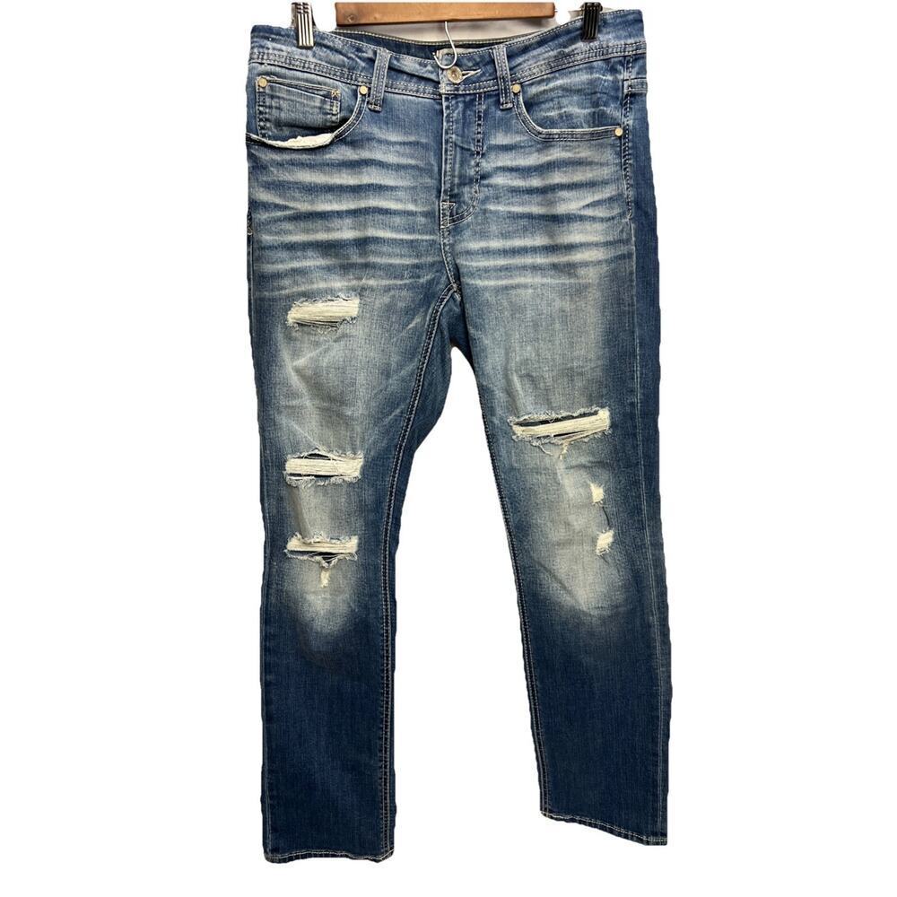 Men’s DepartWest Seeker Taper Performance Stretch Low Rise Jeans 32 X 30